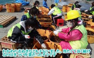 若者の被災地支援活動に協賛
