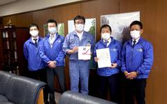 令和2年7月豪雨被害を受けられた 大分県・日田市へ支援物資の寄贈