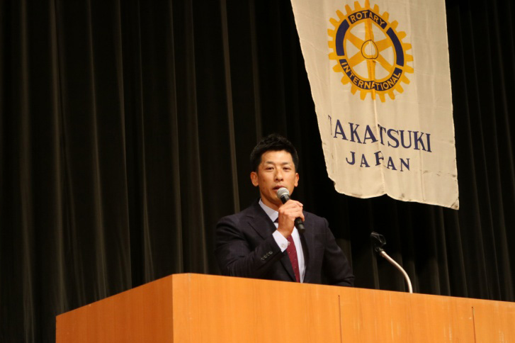 高槻ロータリー未来塾  矢野燿大氏講演会開催